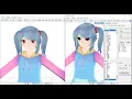 PMX EDITOR Como hacer los ojos negros mini tutorial Pedido por Matthew Bendynove