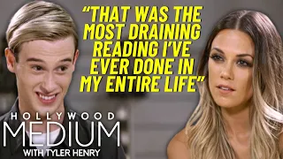 Tyler Henry STRUGGLES To Make A Connection During Jana Kramer s Reading Hollywood Medium E