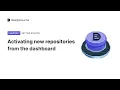 Activating new repositories DeepSource Learn Chapter 1