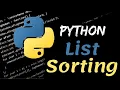 Python List Sorting How To Sort List In Python FREE Python Lessons