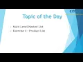 HTML Multiple Level or Nested List Tutorial