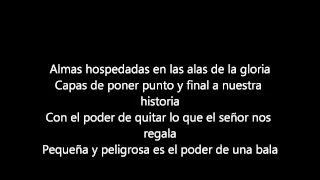 c kan el poder de una bala con letra 