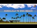 Ewa Beach From Waikiki Pu uloa Beach Park Oahu Hawaii 4K Driving