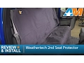 2009-2017 Ford F-150 Weathertech 2nd Seat Protector Review Install