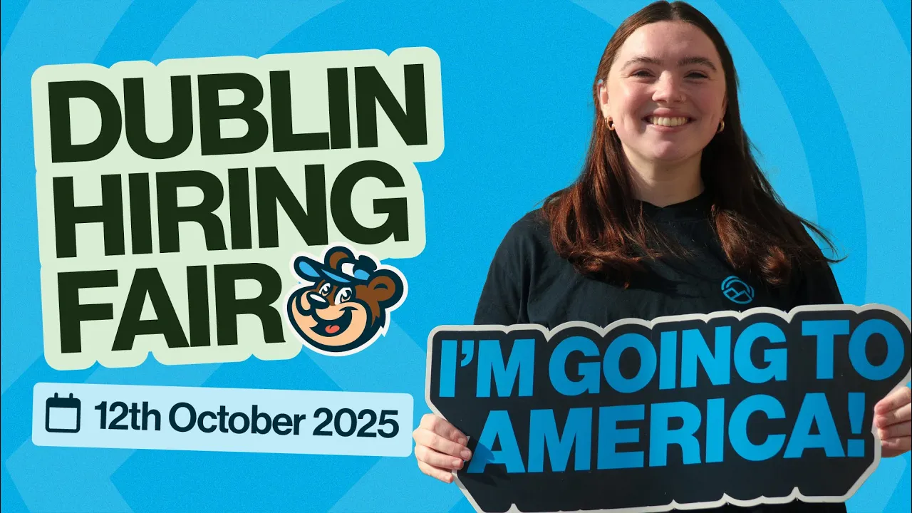 Camp Leaders — Camp Leaders: Get Hired On The Spot in Dublin (YouTube video ad)