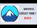 Contact Form 7 bugfix The register block script handle function was called incorrectly