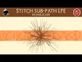 Inkscape LPE Stitch Sub Paths ENG