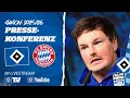 Lagu RE-LIVE: PRESSEKONFERENZ MIT MERLIN POLZIN | HSV vs. FC Bayern München