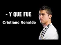 Download Lagu Cristiano Ronaldo ■ - Y QUE FUE  ♦︎ Don Miguelo ♦︎ كرستيانو رونالدو