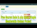 Free Source Code in php mysql Simple Membership System Project