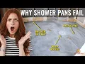 Why Shower Pans Fail Avoid These Mistakes Most Pros Do it Wrong