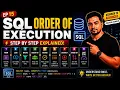 SQL Order of Execution Step by Step Interview Must Know