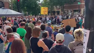 Madison police shooting Corey Ruiz vigil