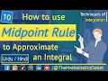 Mid point rule for integration midpoint method in numerical analysis Lec 10