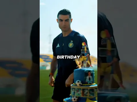 Alana Brought No Gift To Ronaldo’s Birthday… But Made Him Cry! 😭❤️ #shorts #ronaldo