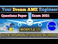 13 2 Aircraft structures system EXAM QUESTION