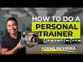 How to Do a Personal Training Consultation Forms Included