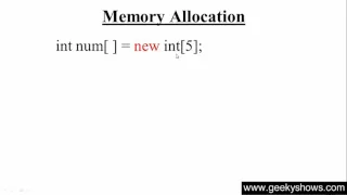 67 One Dimensional Array in Java Programming