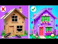Download Lagu POOR VS RICH DOLL HOUSE! Doll Room Makeover And Cute Miniature Crafts by BingPop