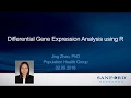 COMMAND Core Differential Gene Expression Analysis using R