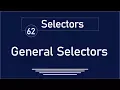 62 - jQuery Tutorial Selectors General Selectors class id element