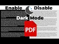 How to Convert PDF into Dark Mode Easy Free Read PDFs in Dark Mode