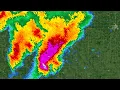 2022 Winterset IA Supercell Radar Loop