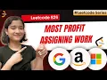 Most Profit Assigning Work Leetcode 826