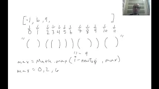 LeetCode 32 - Longest Valid Parenthesis