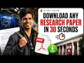 How to Download Any Research Paper for Free in 30 Seconds