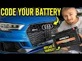 How To Replace and Code Your Audi or VW Battery THE RIGHT WAY