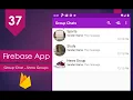Firebase Social Media App - 37 Group Chat