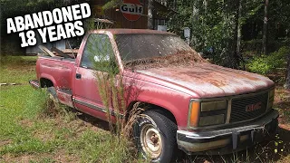 Will It Start Abandoned 18 YEARS 1990 GMC STEPSIDE