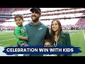 Heartwarming Moment Eagles Coach Nick Sirianni Celebrates Super Bowl 2025 Victory with His Children