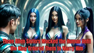 Three Alien Sisters Mocked the Human Until the King Ordered Them to Marry Him | HFY | Sci Fi Story