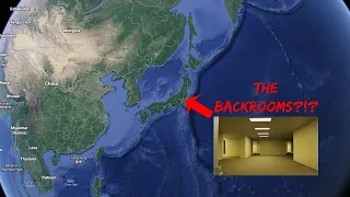 BACKROOMS ON GOOGLE EARTH