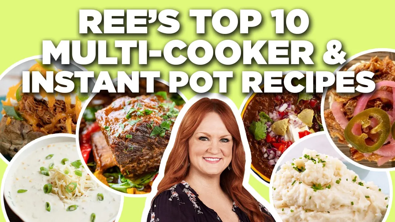 Ree Drummonds Top Multi-Cooker & Instant Pot Recipe Videos   The Pioneer Woman   Food Network