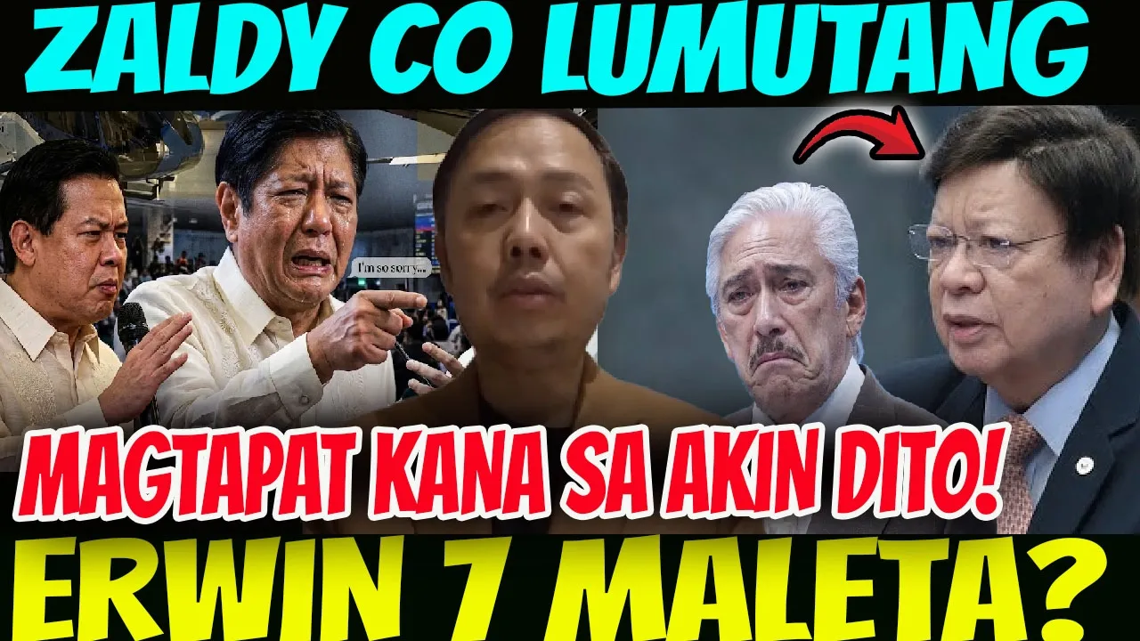Outline Video KAKAPASOK LANG! CAYETANO BUMWELTA KAY TUTA SEN! ZALDY CO SINABI SI BBM ANG MASTERMIND!?