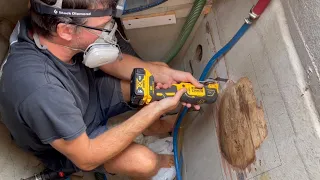 😭When ONE problem turns into TEN!! *MORE HOLES* | 37 Year Old Hallberg Rassy 352 |Sailing Joco EP94