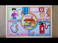 Firefighters Day Poster Drawing easy 4th May Fire Safety drawing easy How to draw Fire Safety tools