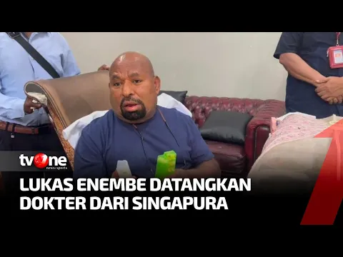 Tenaga Kesehatan dari Singapura Datang untuk Periksa Kondisi Lukas Enembe