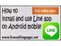 How to download and use line app on android mobile