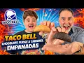 Taco Bell s NEW Chocolate Fudge Caramel Empanadas Review Are They As Good As The Original