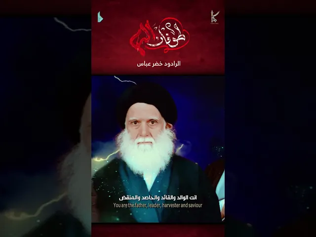 ⁣طوفان الدم / الرادود خضر عباس