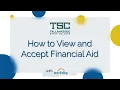 How to View Accept Financial Aid