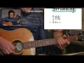 Two Wooden Beams Guitar Tutorial // Josiah Queen
