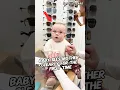 Download Lagu little Baby wearing glasses for the first time#shorts