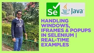 Handling Windows Iframes Popups in Selenium Real-Time Examples