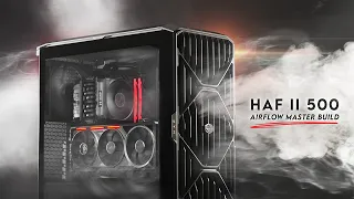 PC Airflow Just Peaked Cooler Master HAF II 500 Gaming PC Build V8 ACE
