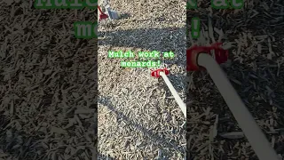 mulch work at menards